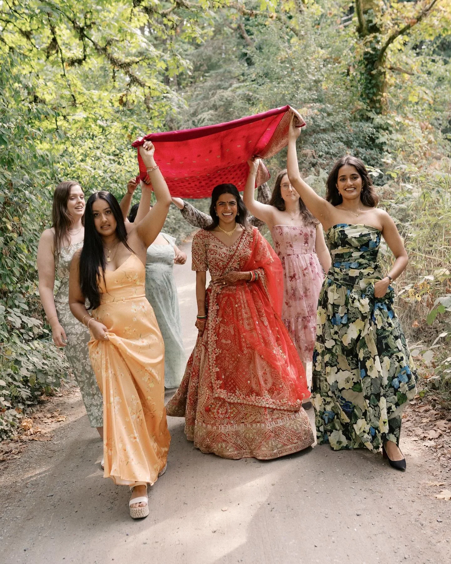 We can&rsquo;t think of a more vibrant, heartfelt, and joyous celebration than Anjali and Matthias&rsquo;s summer wedding (after a year apart!). From our first meeting they blew us away with their spark, generosity, and playfulness - we&rsquo;ll hold