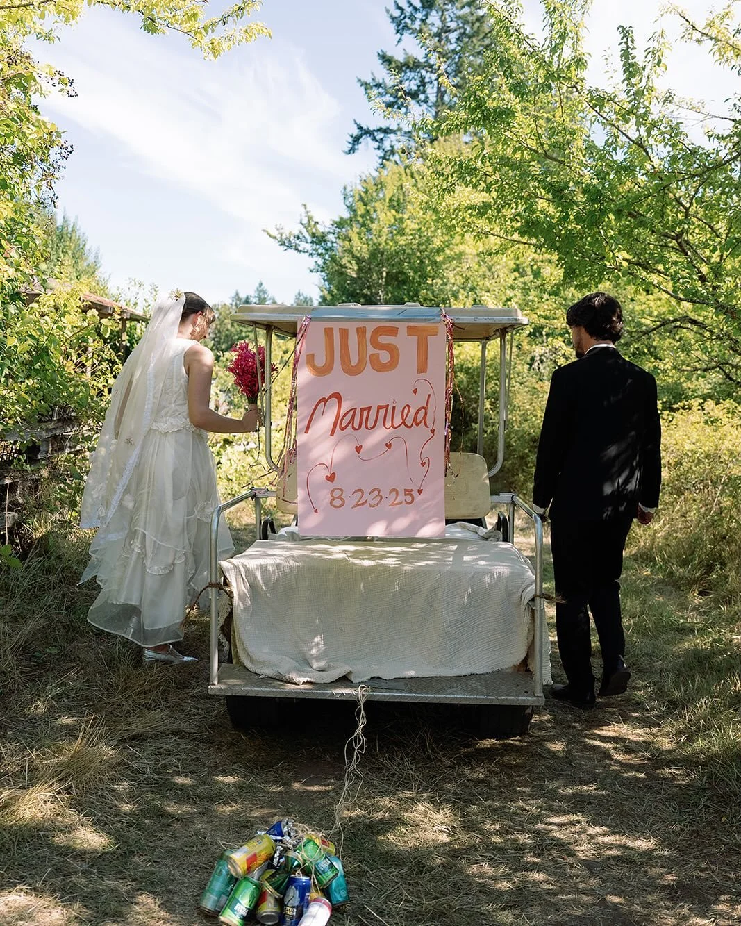 Dylan and Rebecca&rsquo;s golden ceremony and dinner under the trees. 💛 It was pretty special to have a family wedding on the farm - we laughed, we cried, we basked in friends and family, we got to remember what it&rsquo;s all about. Dylan and Rebec