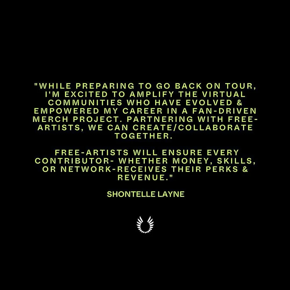 You heard it here, Shontelle is going on tour! Get into a share of her merch project, whether with your fundraise for extra perks, or as a merch designer to be worn by her fans. Check out her proposal on our site, to see the full list of limited time