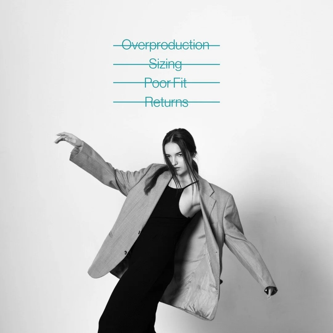 Say no to overproduction, sizing, poor fit and returns. Find Your Fit.

#NoSizeFitsAll #fashionnews #sustainablefashion #VirtualTryOn #customsizing #fashiontech #fashionindustry