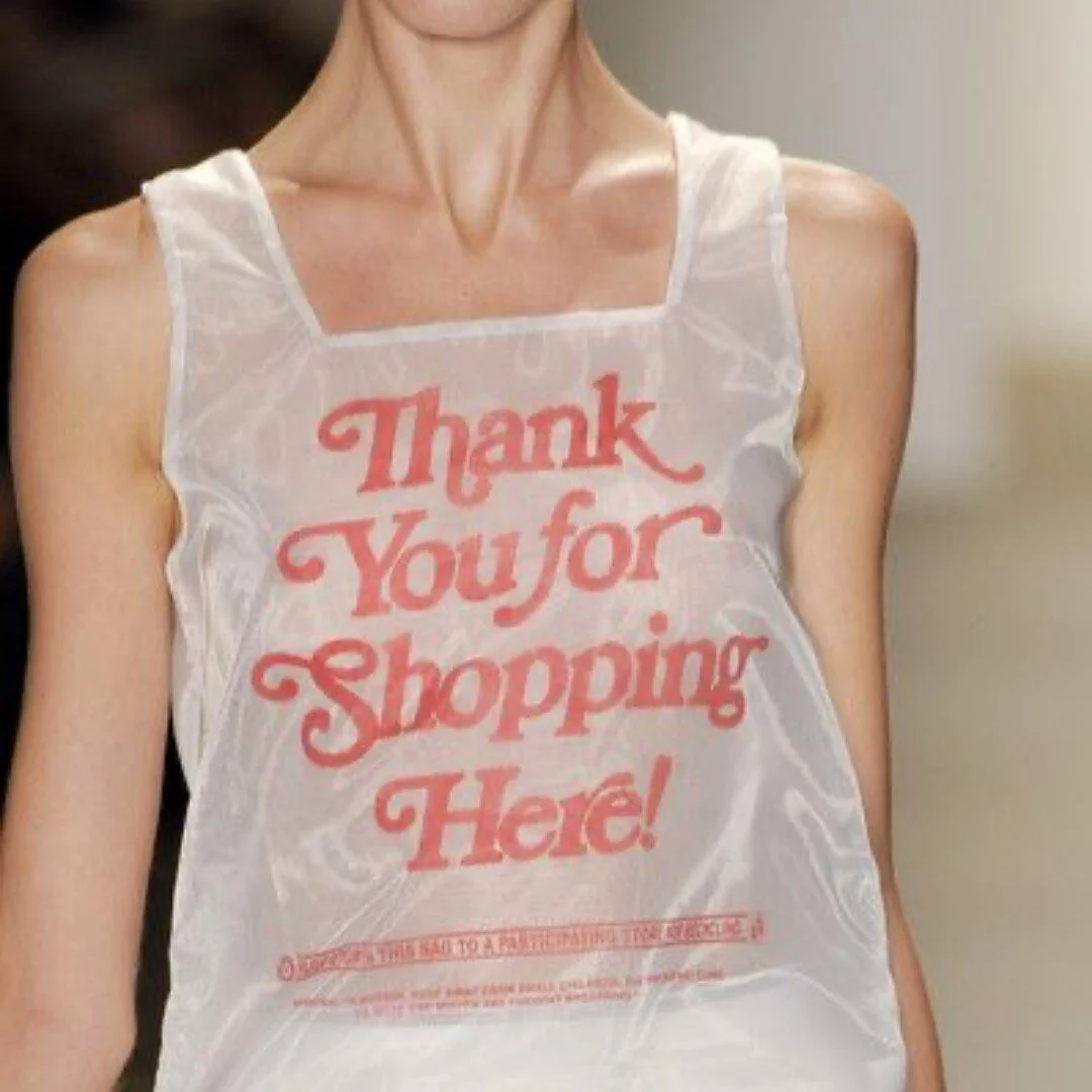 Guess that's one way to be #sustainable. Don't worry, we're doing better than just reuse, reduce, recycle. 
#tryiton 

-
#fashionnews #sustainablefashion #gogreen #sustainability #slowfashion #fastfashion #zara #onlinereturns #shein #barbie #fashioni