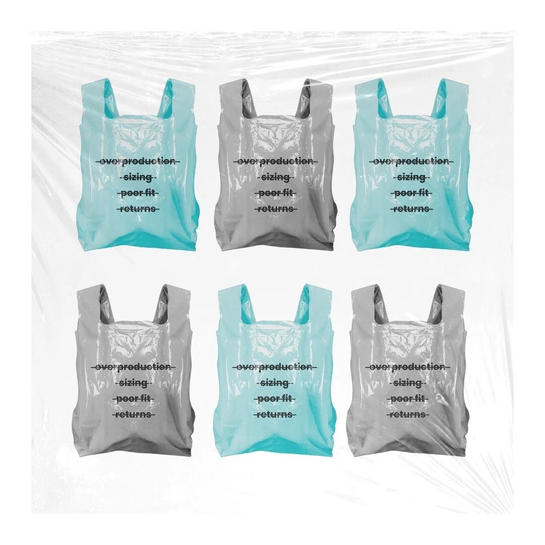 Food for thought: fashion pollution isn't just landfills and microtrends. 

It's that time you bought those jeans in 3 sizes only to return them all because none of them fit. 

Try it on virtually, so you don't have to at home. #tryiton

#fashionfact