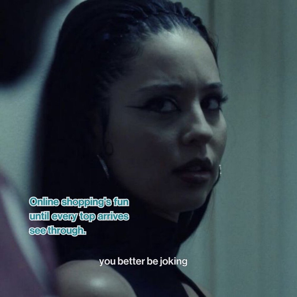 Because &quot;it wasn't see through on the model&quot; just doesn't cut it IRL. See through what's see through when you shop with our hyperrealistic, virtual try ons.&nbsp;#tryiton 
-
#fashion #fashionnews #fashiontrends #ootd #euphoria #maddyperez #