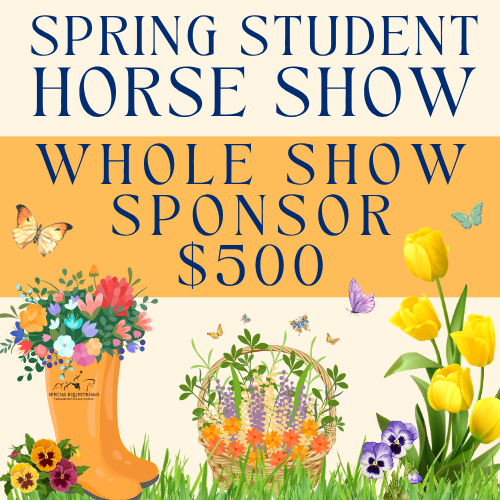 Spring Horse Show - Whole Show Sponsor