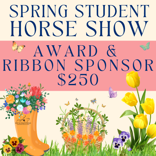 Spring Horse Show - Award and Ribbon Sponsor