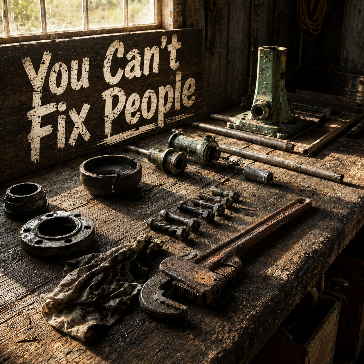 You Can’t Fix People