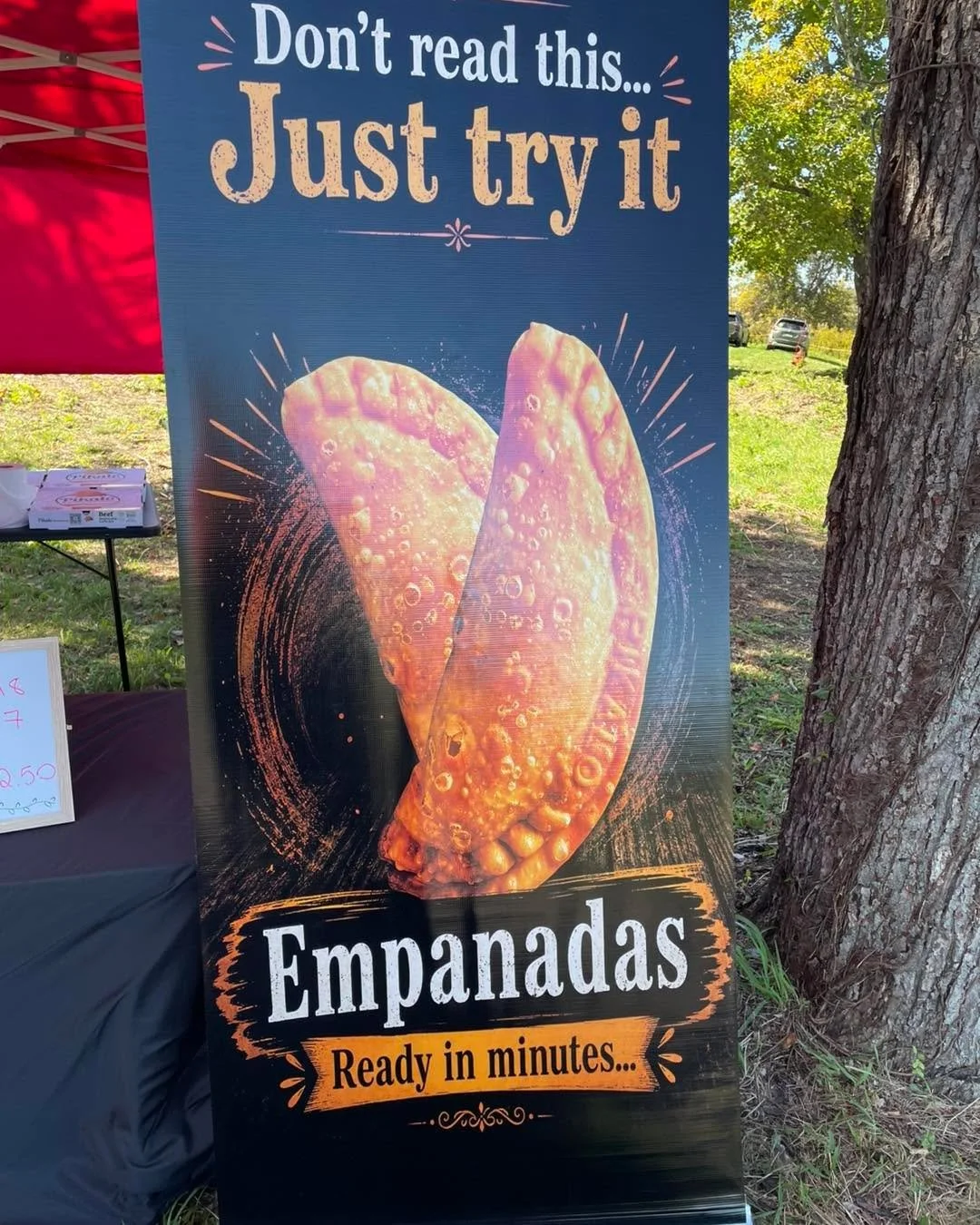 #appleorchard PYO is in full swing at Hidden Gem Orchard! 

Pikalo Empanadas is on site serving up hot food for Orchard goers! 

Kissabel, Hudson Golden Gems are available at the Farm Stand. 

And don&rsquo;t forget the treats! Horse Hill Provisions 
