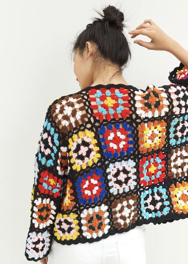 Colorblocked Cardigan / $148