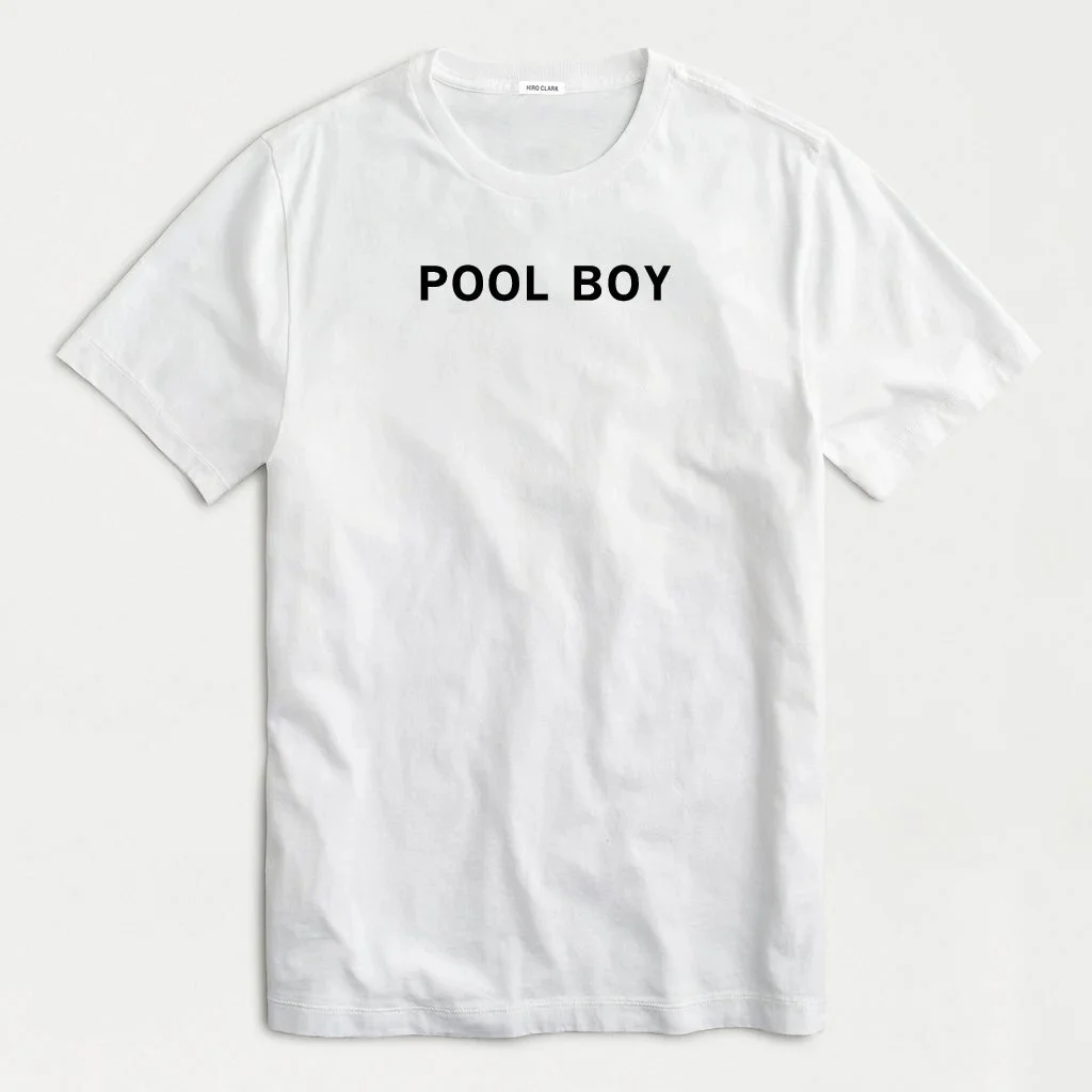 Pool Boy T-Shirt / $78