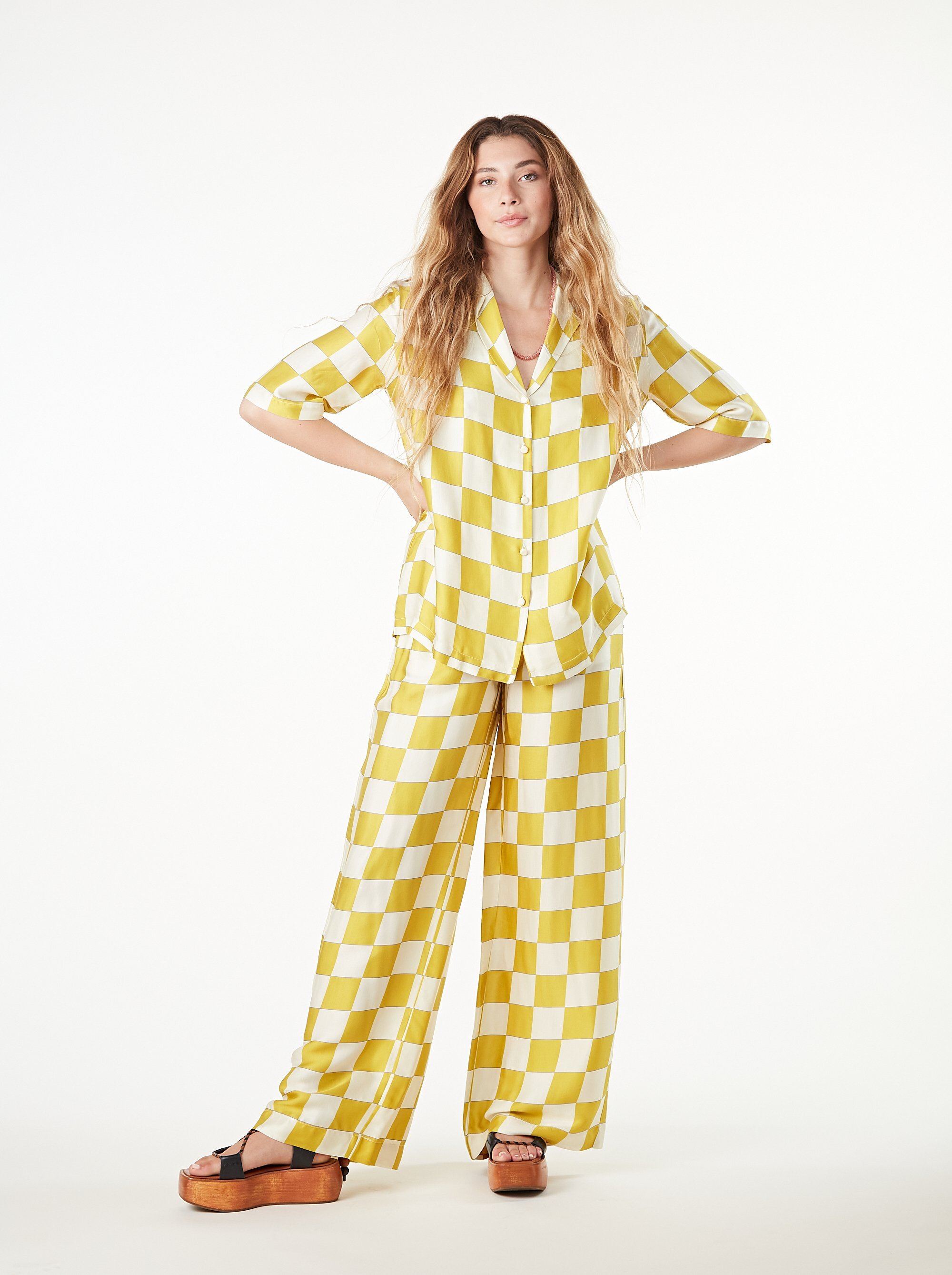 Viscose Shirt Jacket / $285