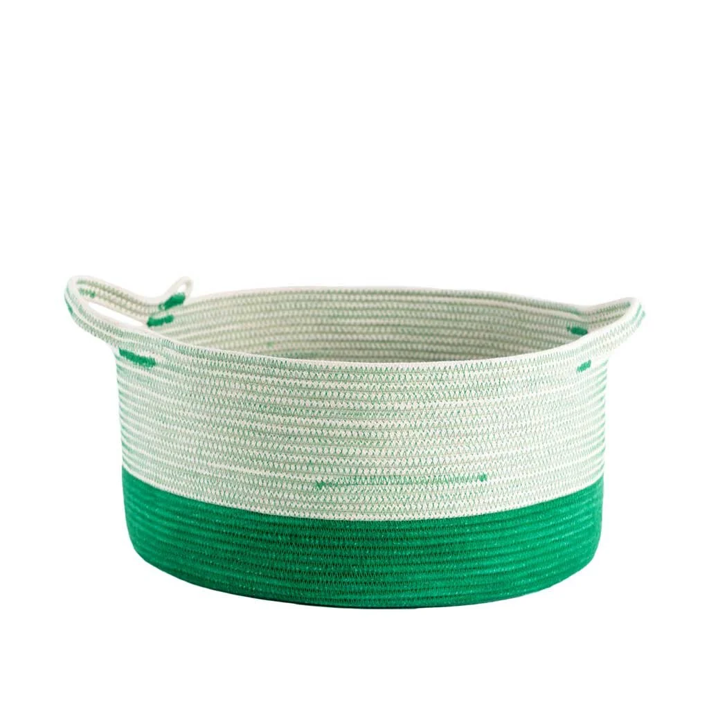 Handle Basket - Greenery / $92