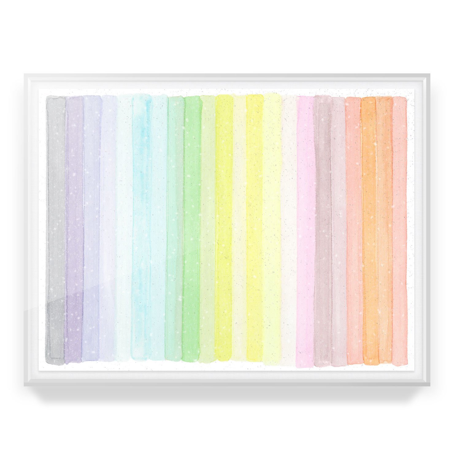 Chromatic Embellished Print / $985