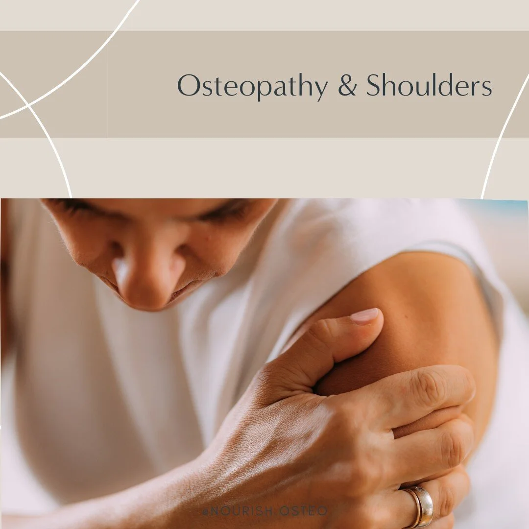 Educational Osteo Fridays ✏️

Most of our lives nowadays include being seated on a computer, driving in a car or cooking - with your arms out in front of you, palms down. These motions are predominantly in internal rotation of the shoulder and if don