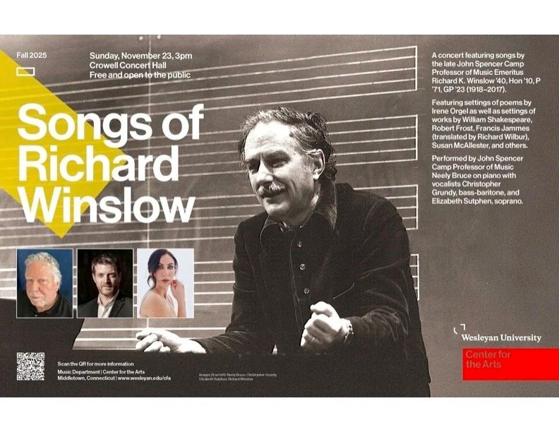 Middletown, CT: Song of Richard Winslow