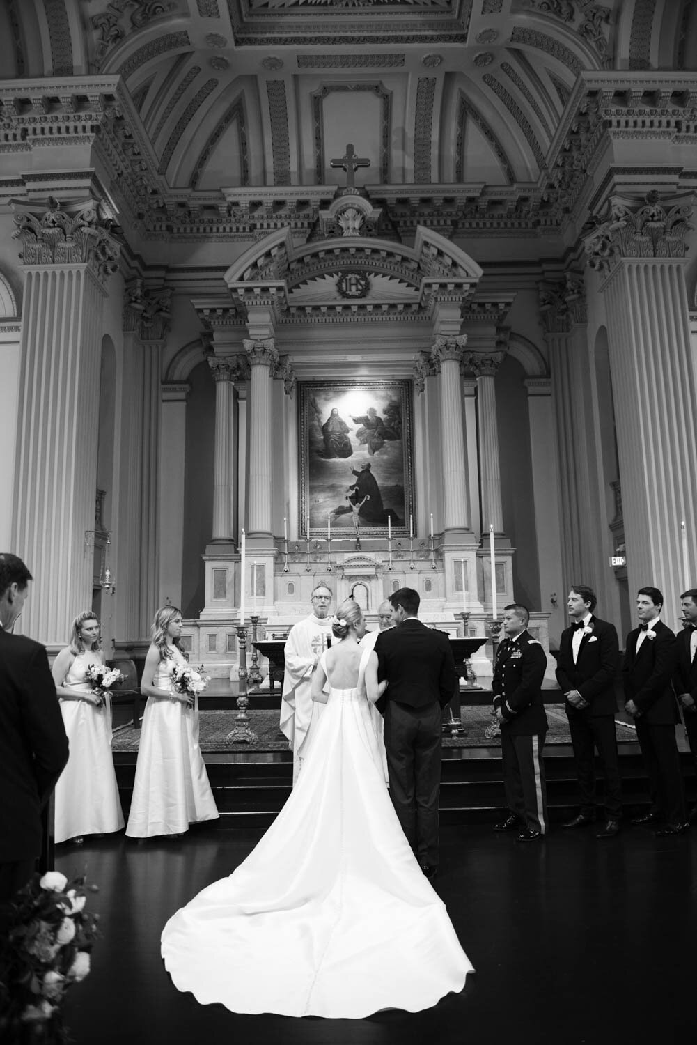 Saint Ignatius Church Wedding Baltimore 