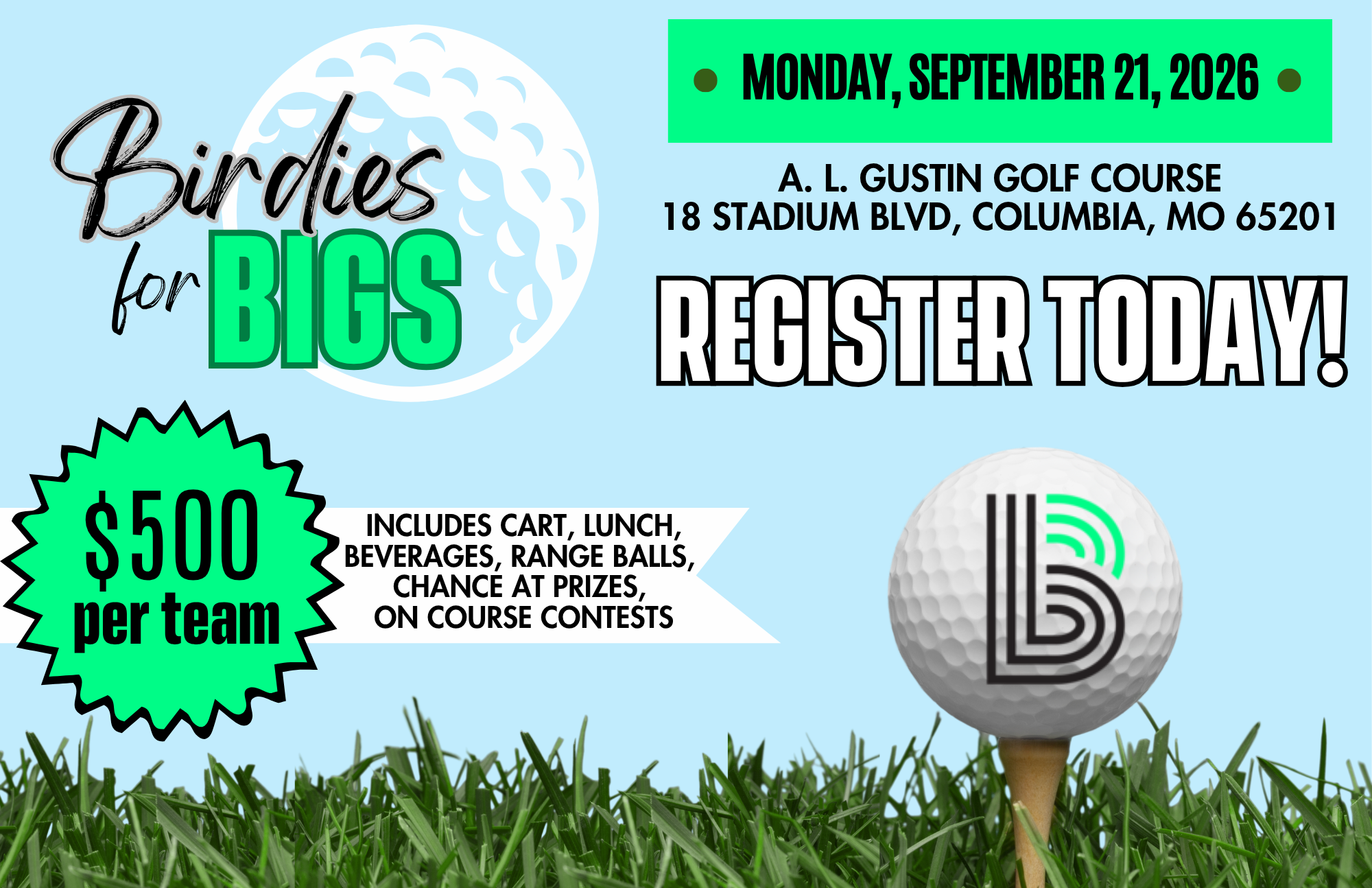 Birdies for Bigs 2026