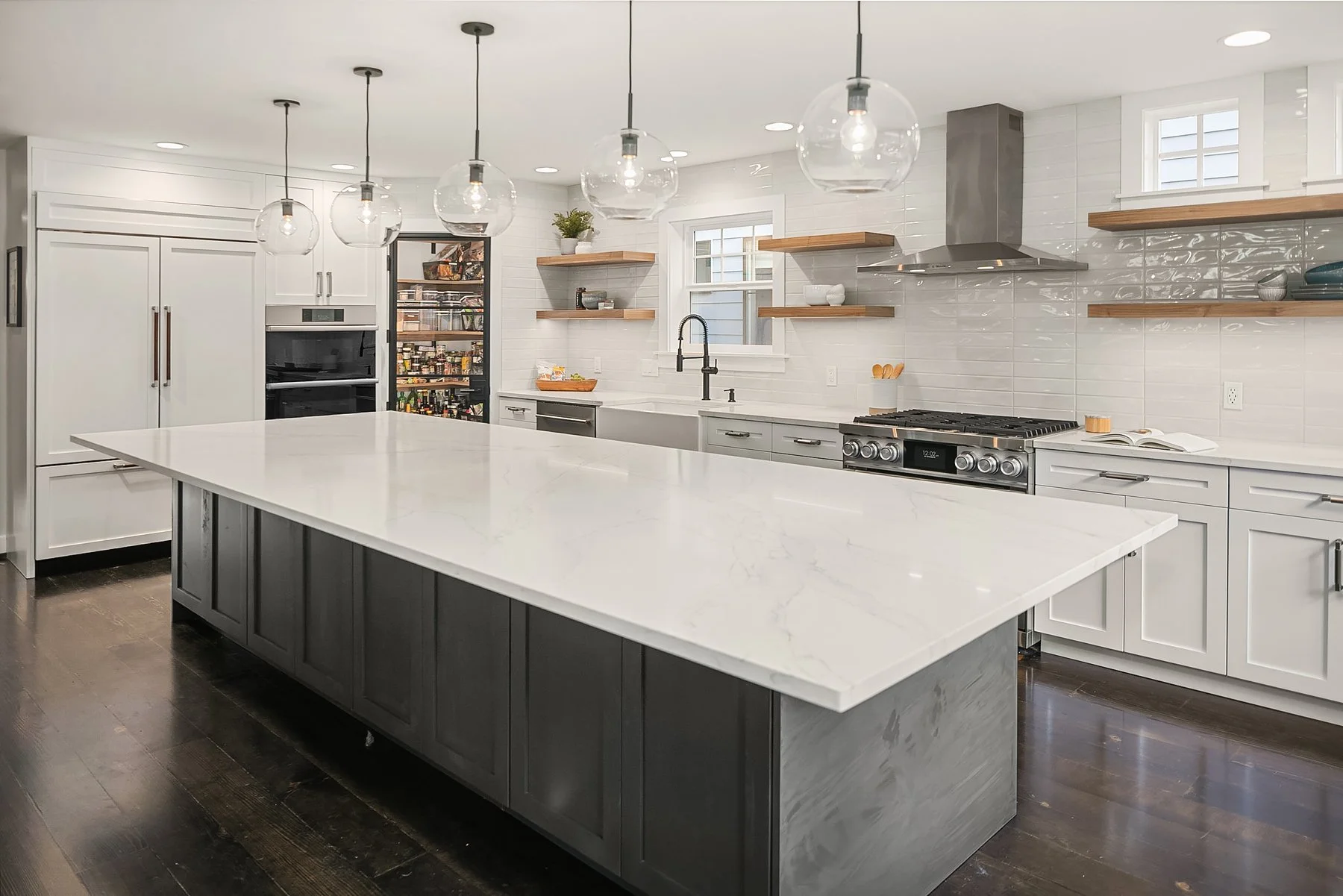 Modern Farmhouse Kitchen Kitchen Remodel by Design and Build NW project photo