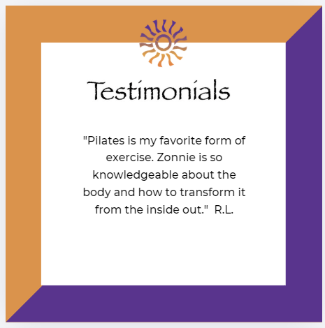 “Pilates is my favorite…”