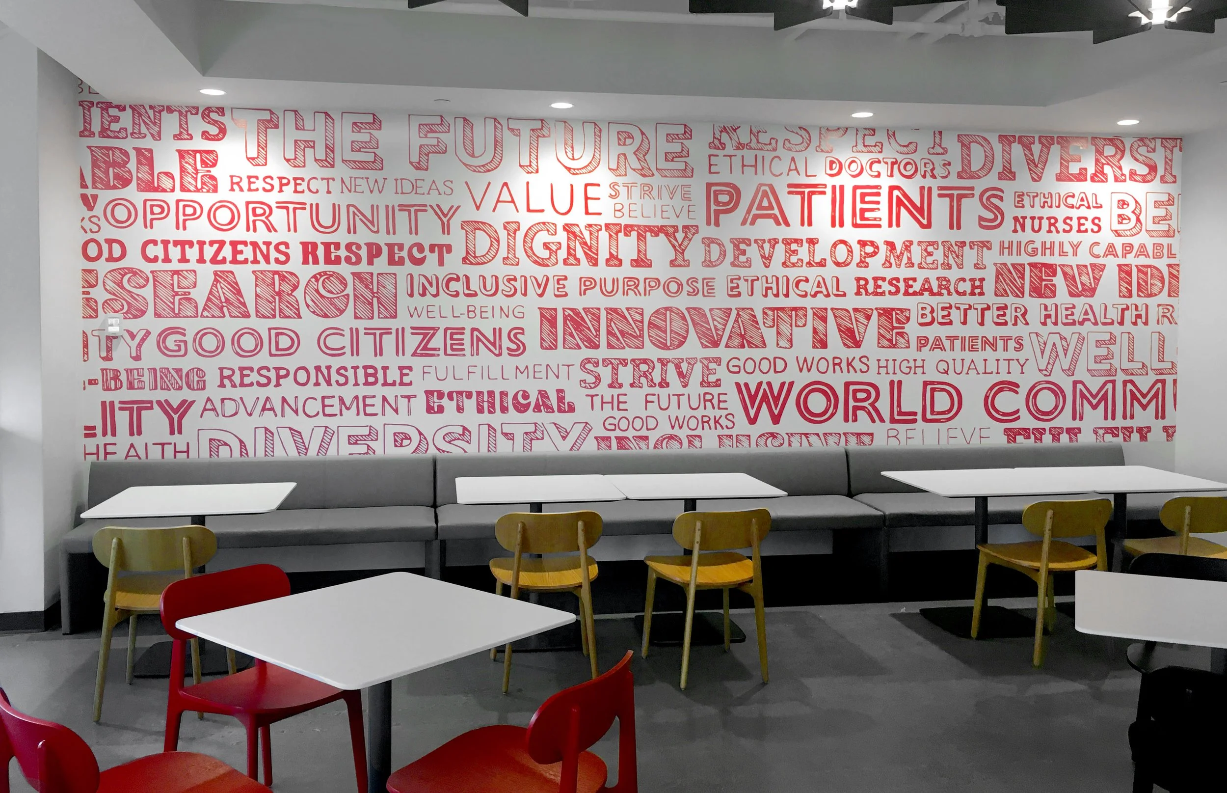 Johnson and Johnson Credo Wall
