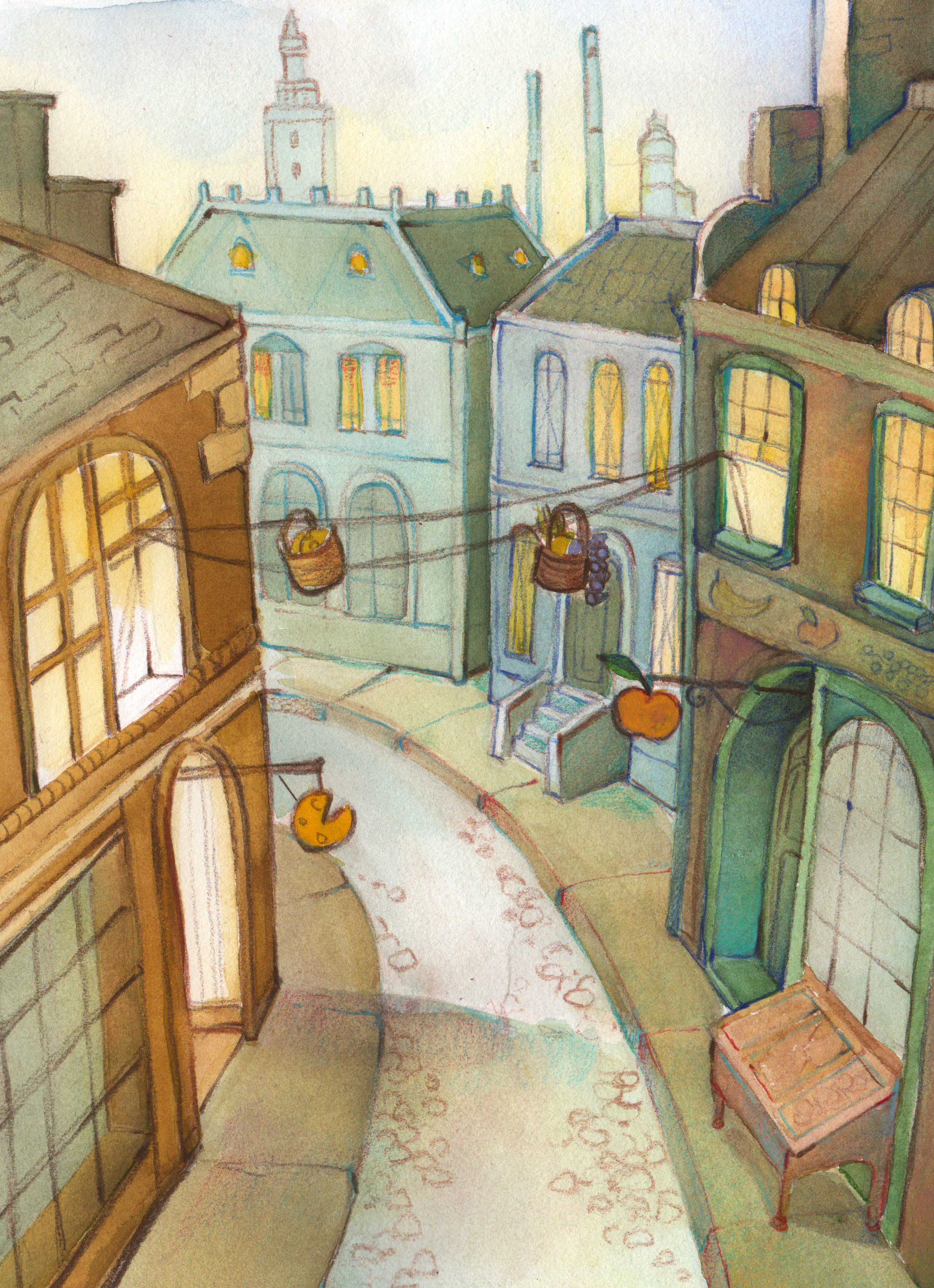 Visual Development - Tilbury House