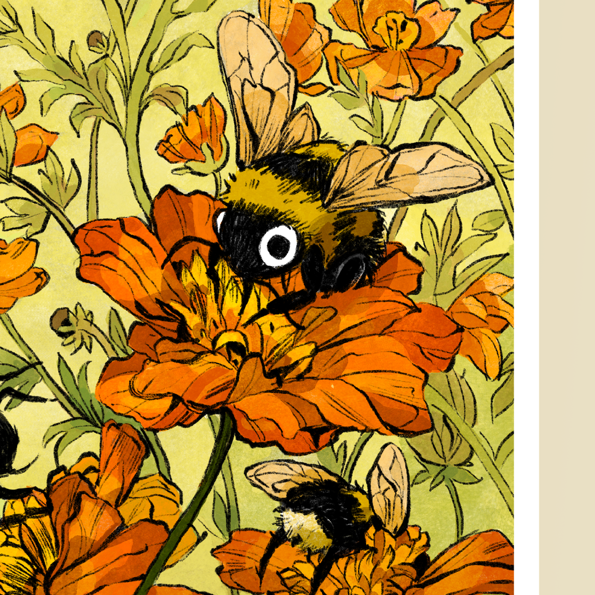 Product_8x10_Print_Bees&Cosmos2.png