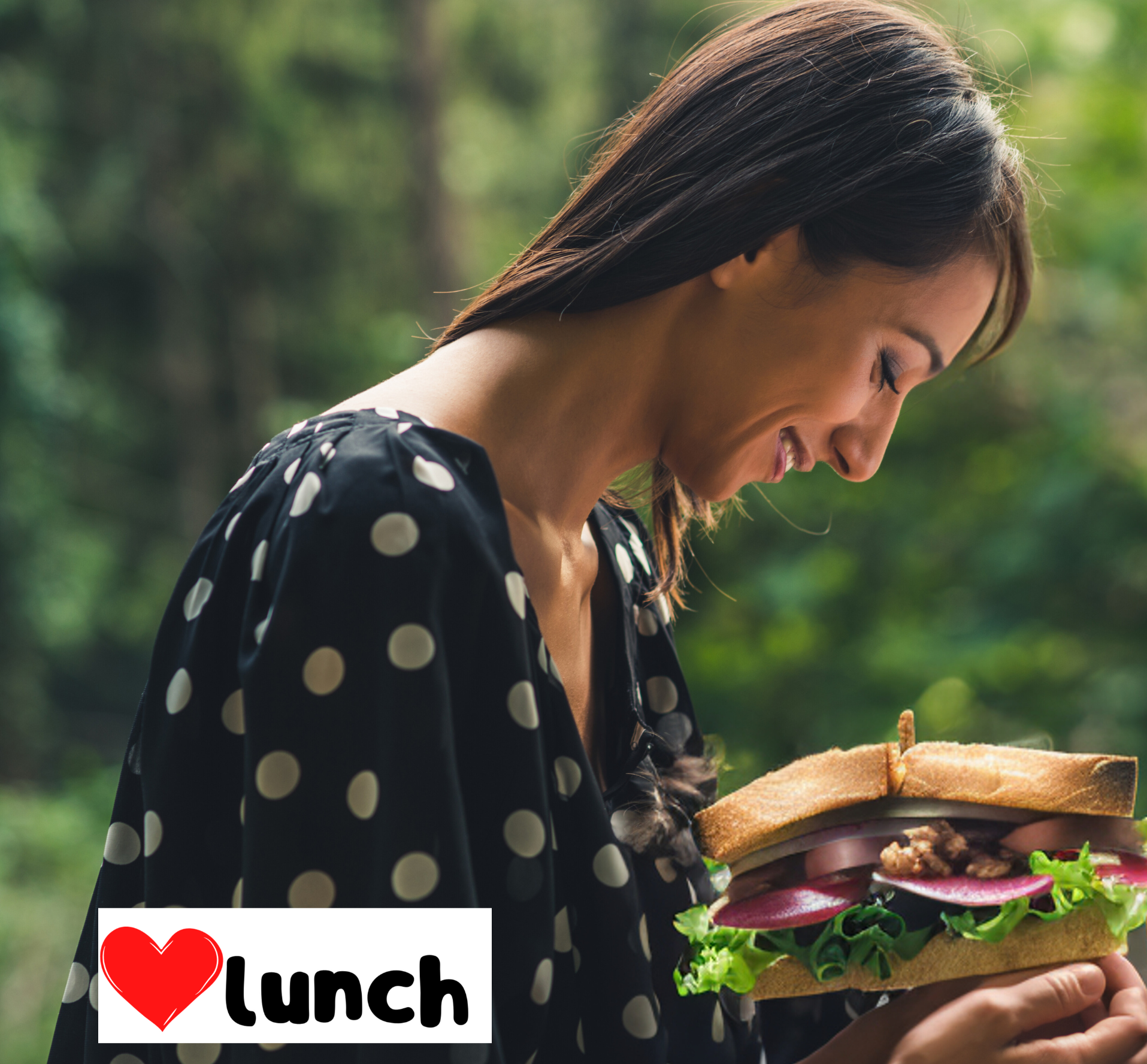 I Luve Lunch Branding