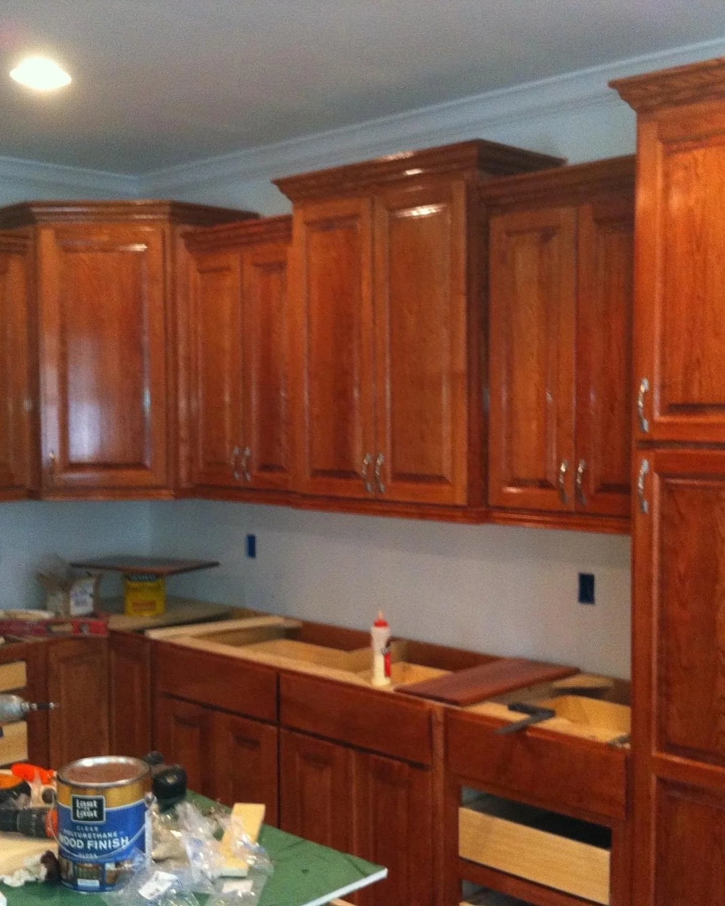 Custom solid maple cabinetry in Danbury,  CT