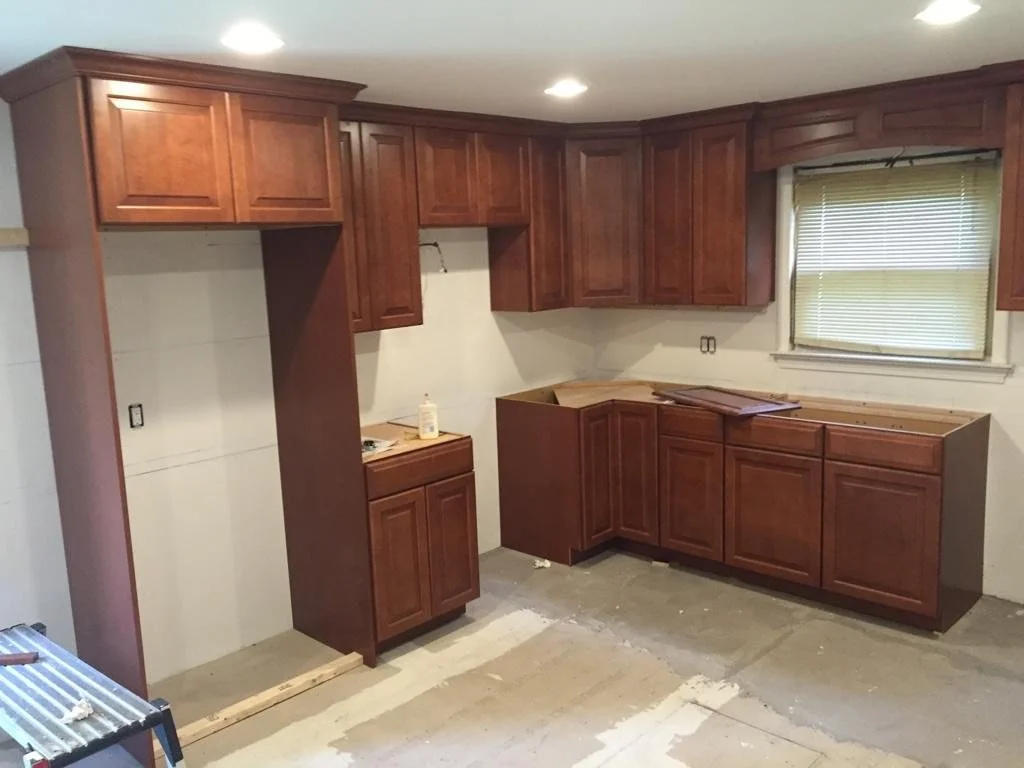 Maple cabinetry in Southbury, CT