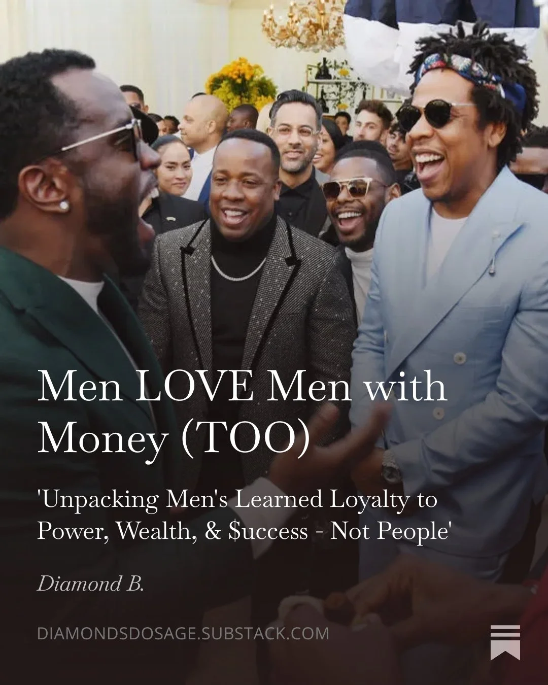 men love men with money (too)