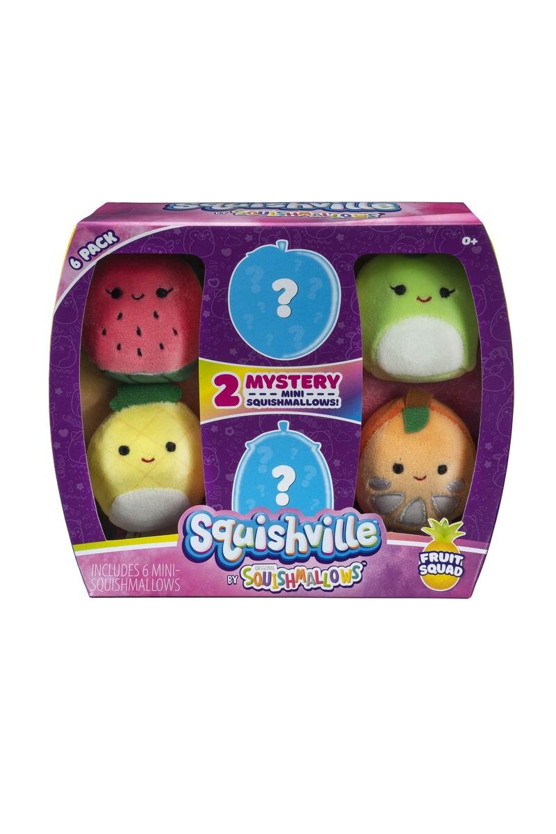 Squishmallows Squishville! (Series 6 Random) Mystery Mini Plush Pack (