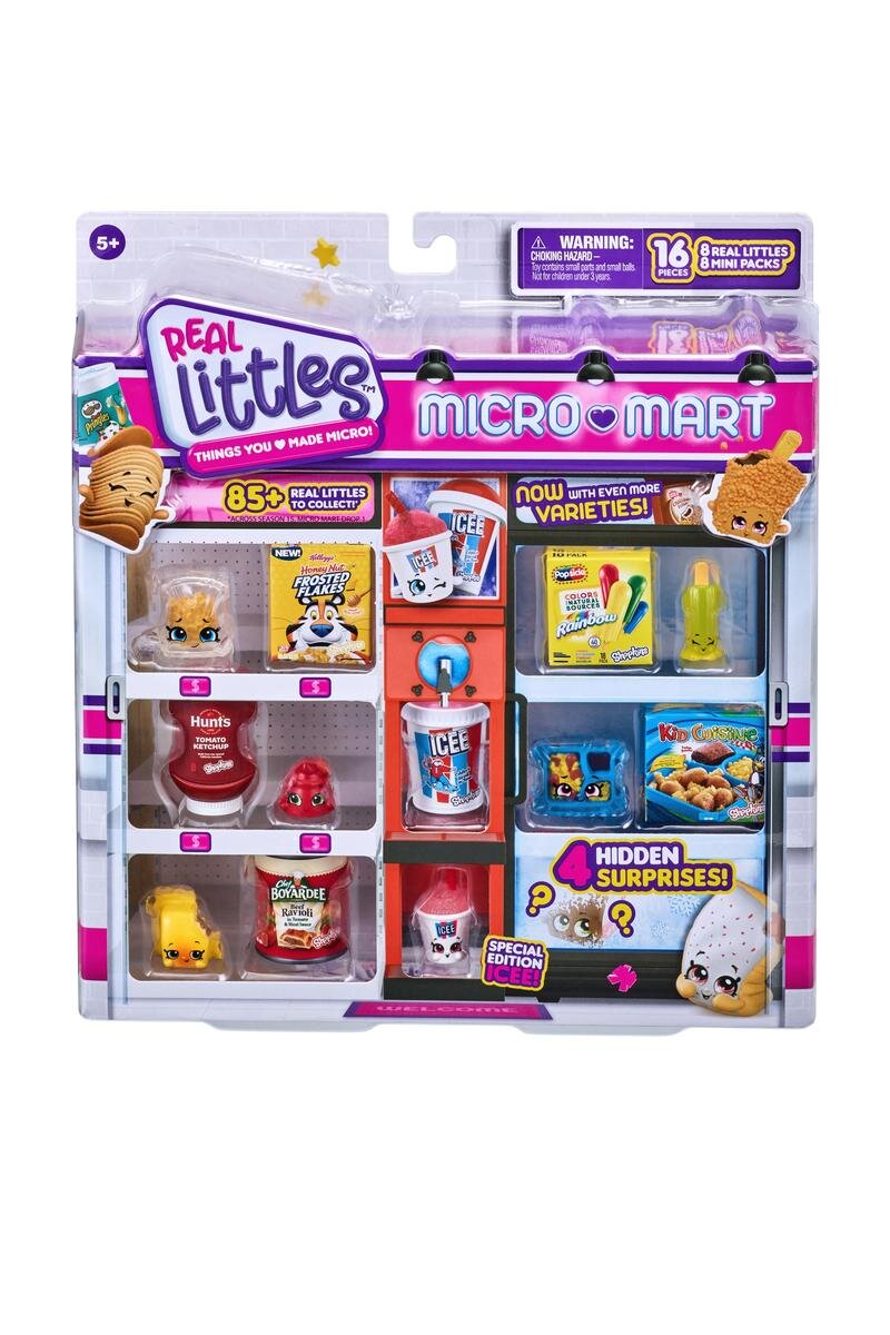 3x Shopkins Real Littles Micro Crystal Glitz Vending Machine 16 4 Surprises for sale online 