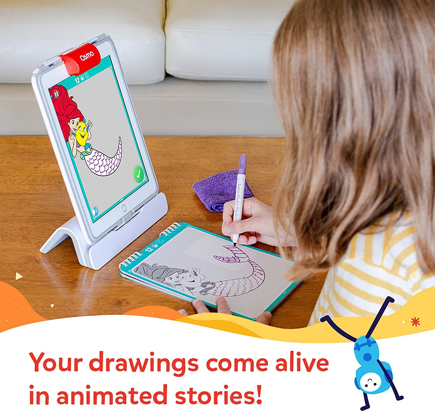 Super Studio Your drawings come alive by Osmo Disney Princess  #5607 