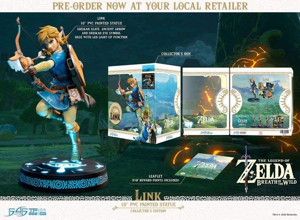 The Legend of Zelda: Breath of the Wild Link Statue