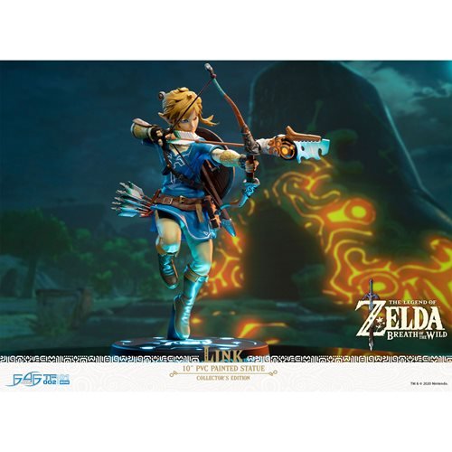 The Legend of Zelda Breath of the Wild Link Collector's Edition -  First4Figures - COM LEDS