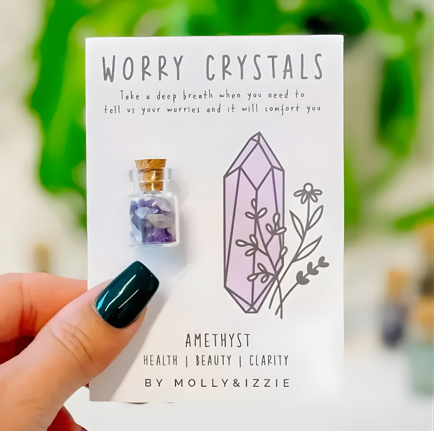 Worry Crystals (Amethyst)
