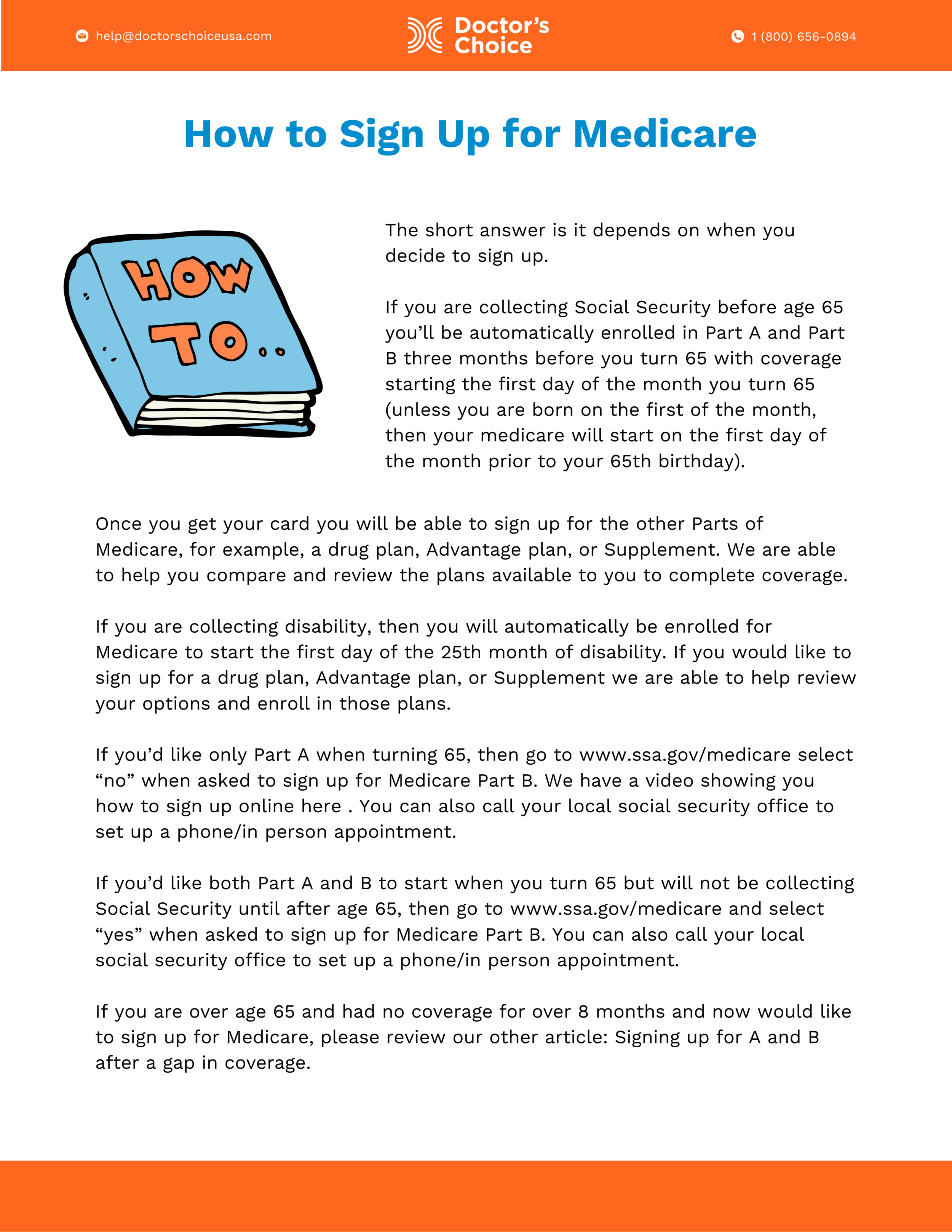 How to Sign Up for Medicare