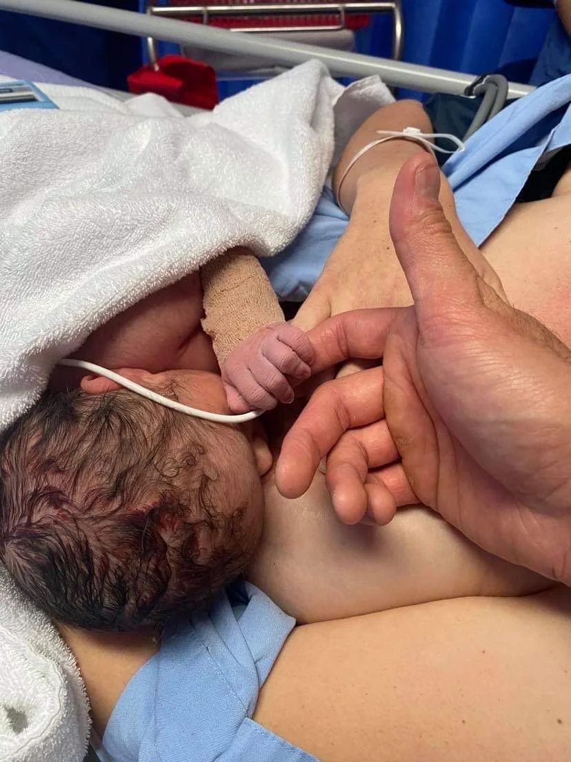 Spontaneous labour, Positive Emergency Cesarean - Steph