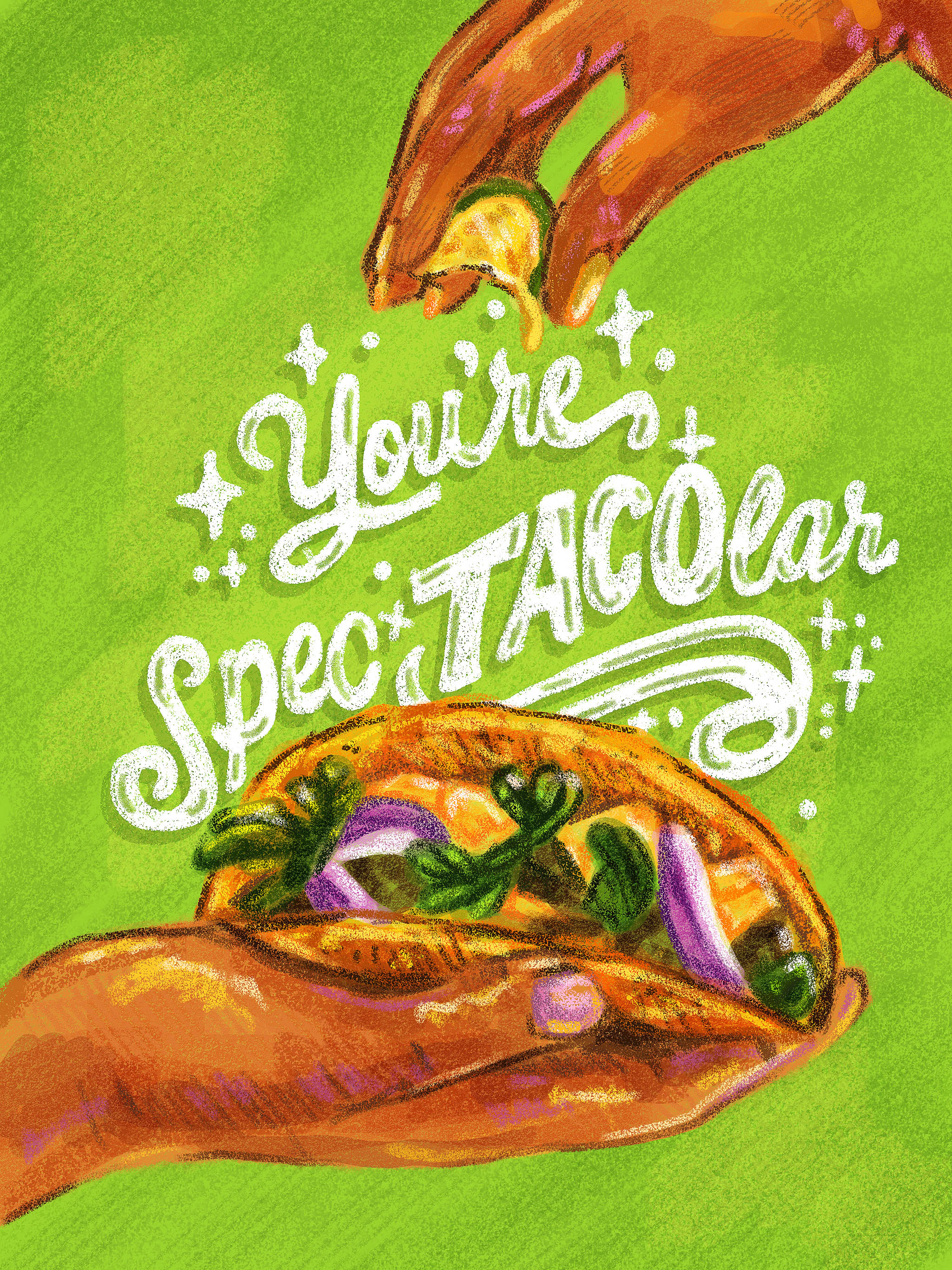 You're SpecTACOlar Poster (A3)
