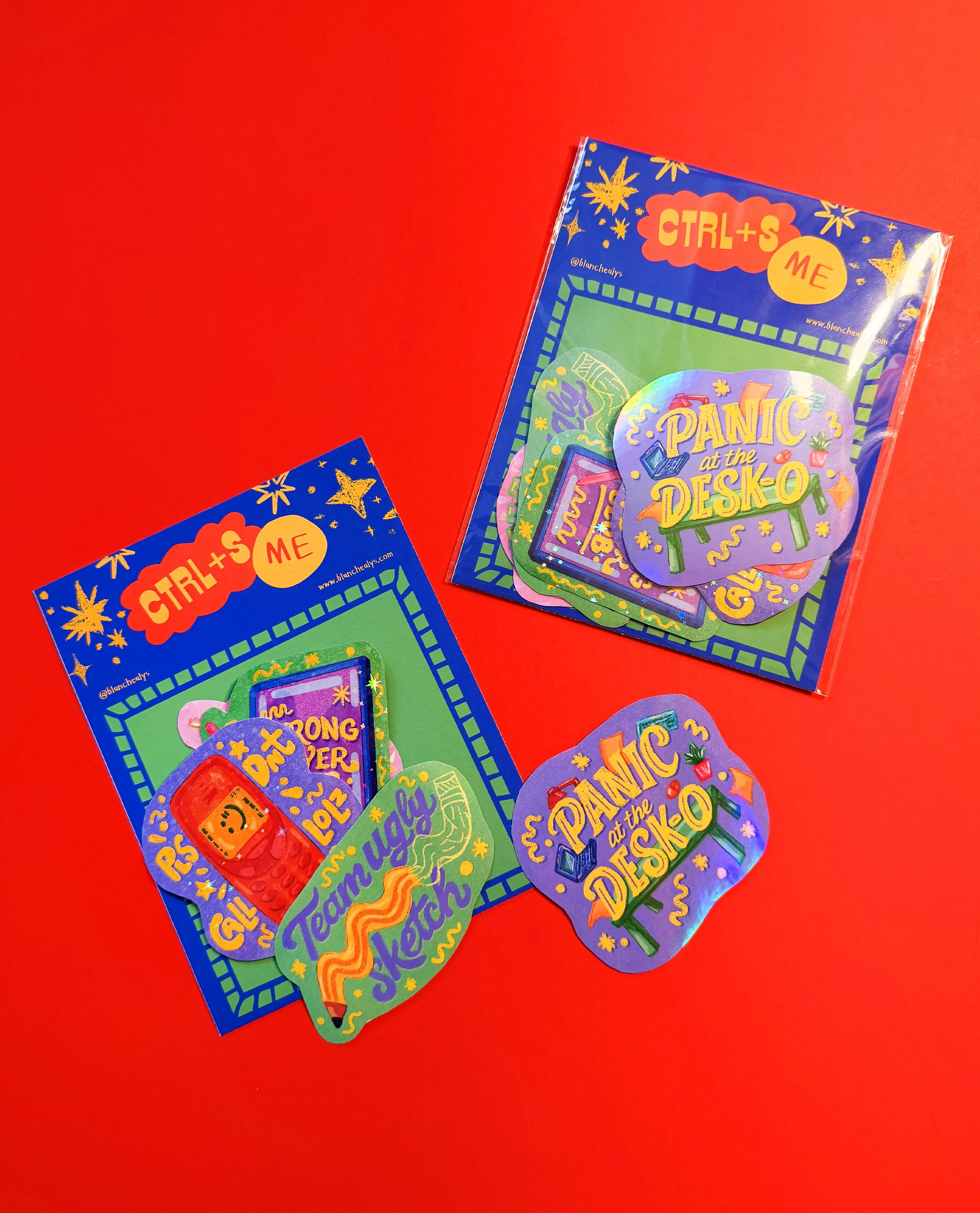 CTRL+S ME 6 Sticker Pack