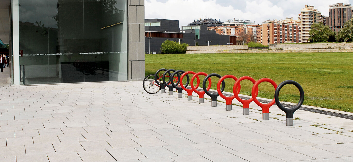 Landscape Forms bike racks