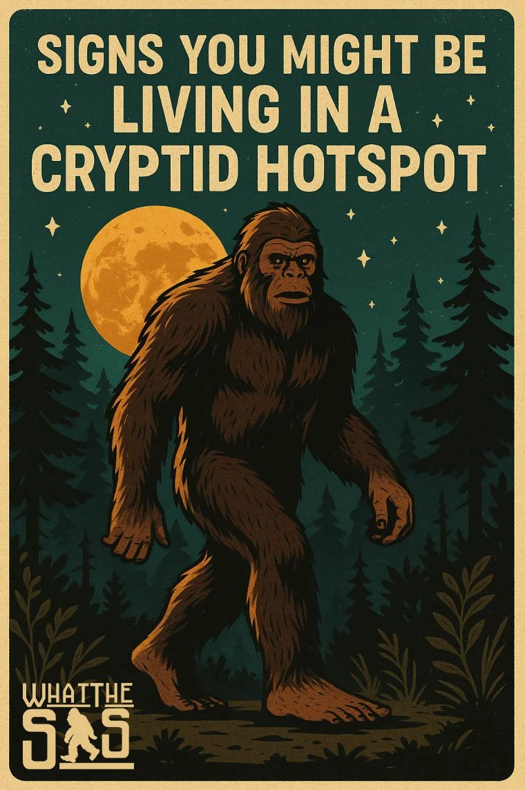 Signs You Might Be Living in a Cryptid Hotspot