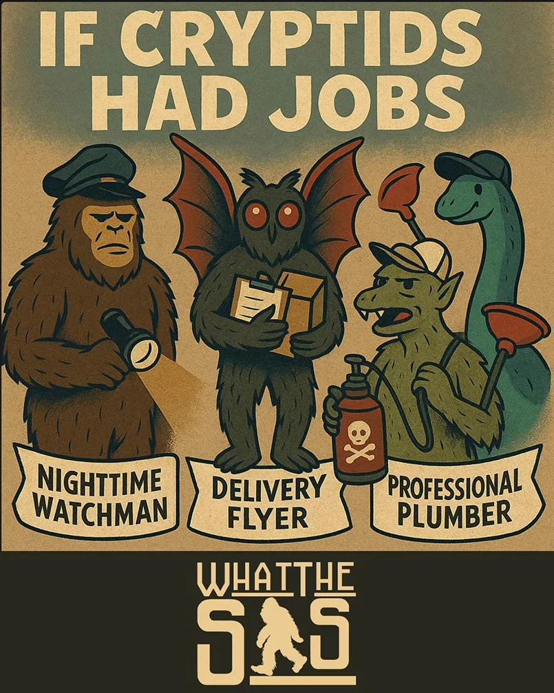 What Cryptids Would Do for a Living