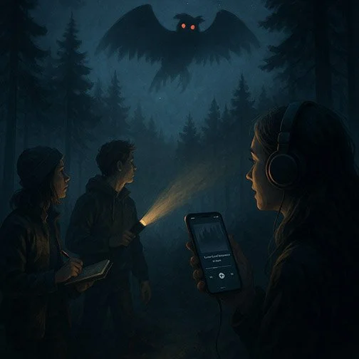 The Ultimate Playlist for a Late-Night Mothman Hunt