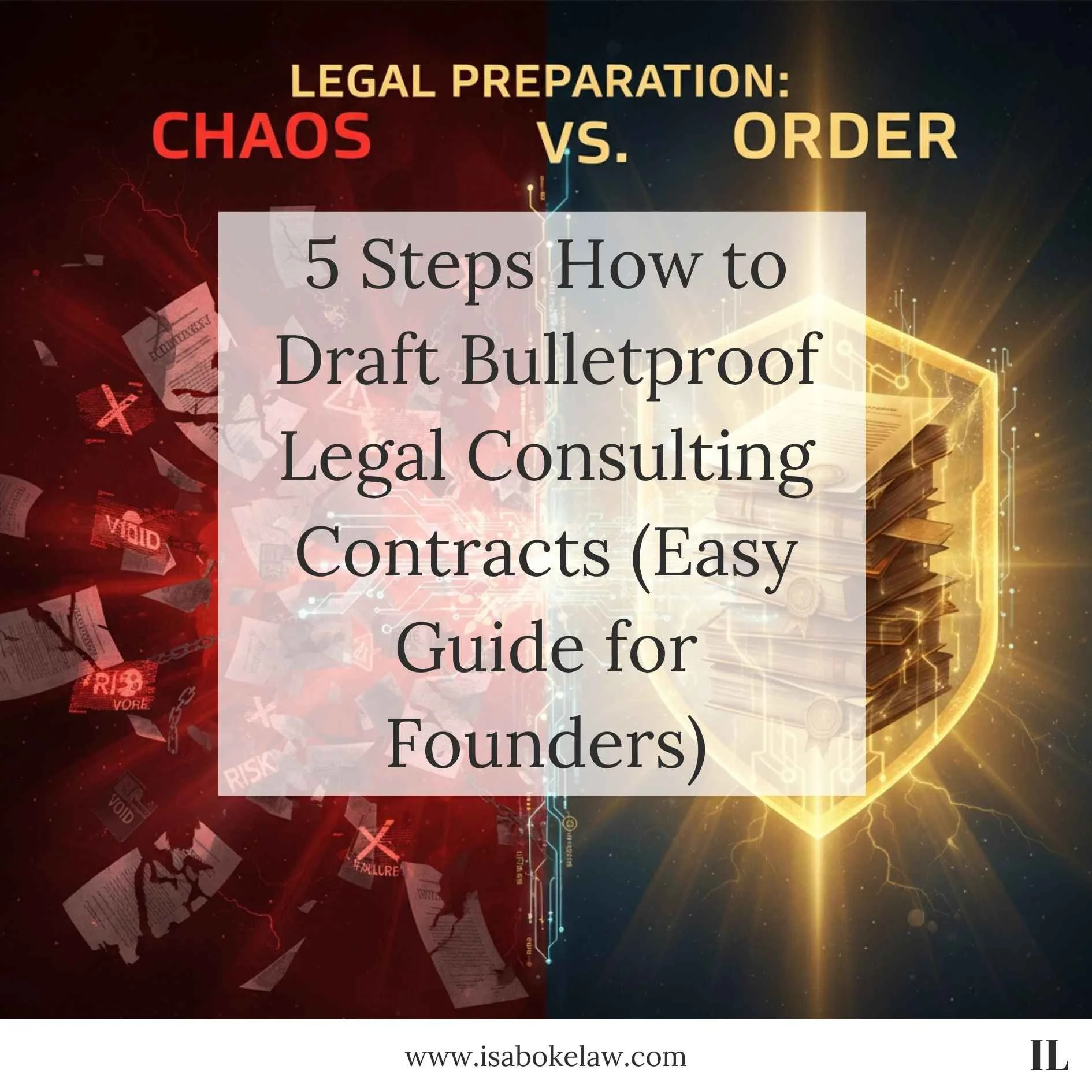 5 Steps How to Draft Bulletproof Legal Consulting Contracts (Easy Guide for Founders)