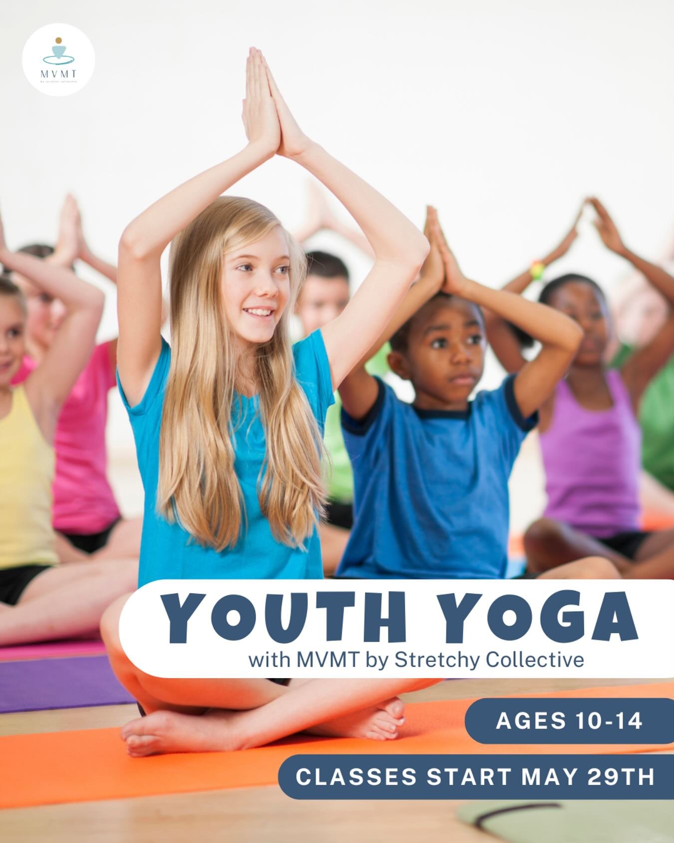 🧘&zwj;♀️ YOUTH YOGA STARTS NEXT WEEK 🤸🏽&zwj;♂️

For ages 10-14

Youth Yoga supports young people to:

💪 Boost strength and body awareness

🧠 Improve focus and emotional balance

🎨 Foster confidence, creativity and mindfulness 

Join us on the m