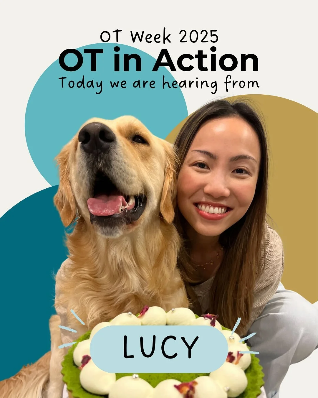 ✨ OT WEEK 2025 - Hearing from our OTs - LUCY ✨

To celebrate OT Week, we are spotlighting our OT team and how OT takes action in their lives. 

Today, we hear from Lucy! Scroll through to learn about how she regulates after work, and what OT means fo