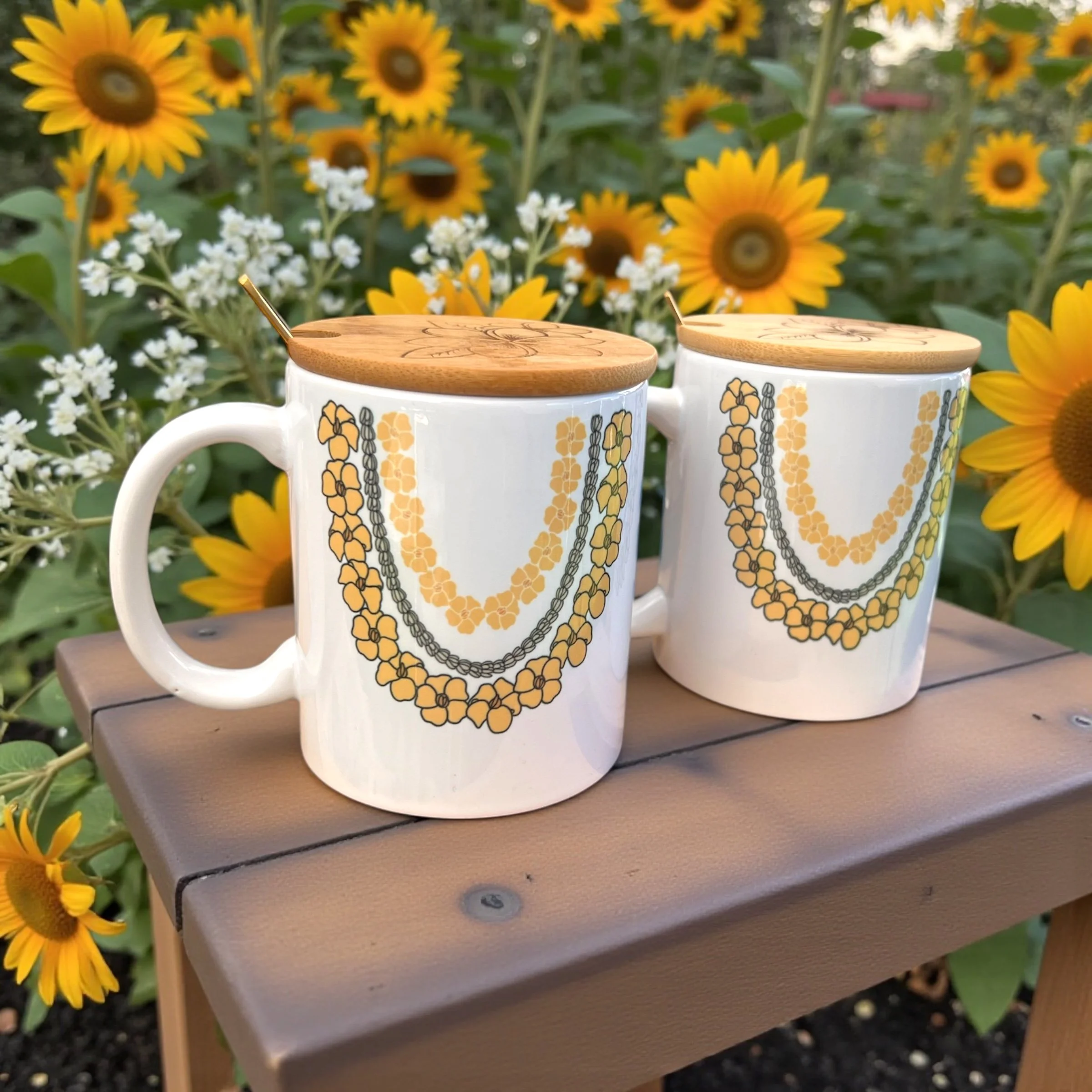 Pua Lei Mug Set