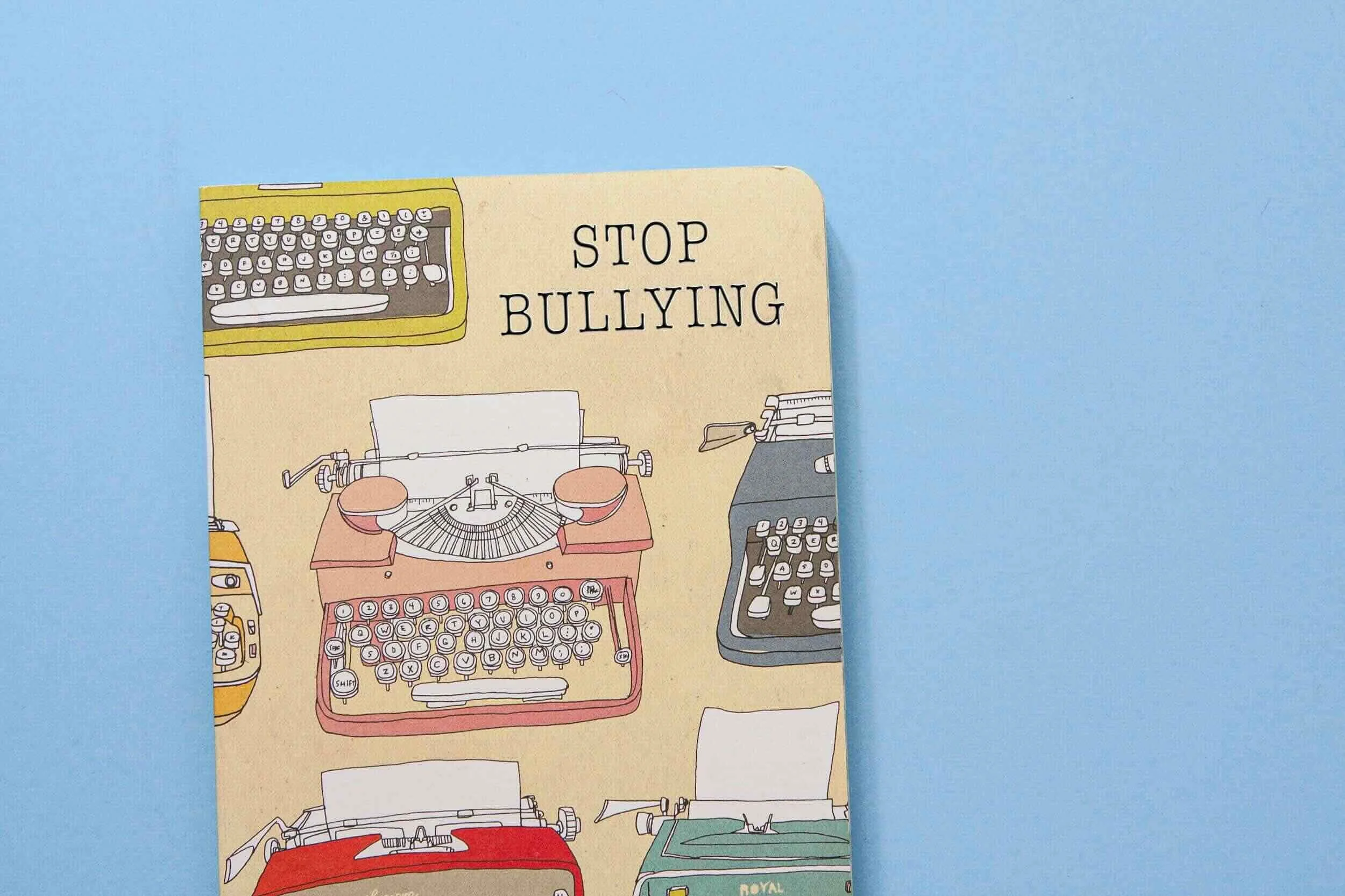 a book that has the words "stop bullying"