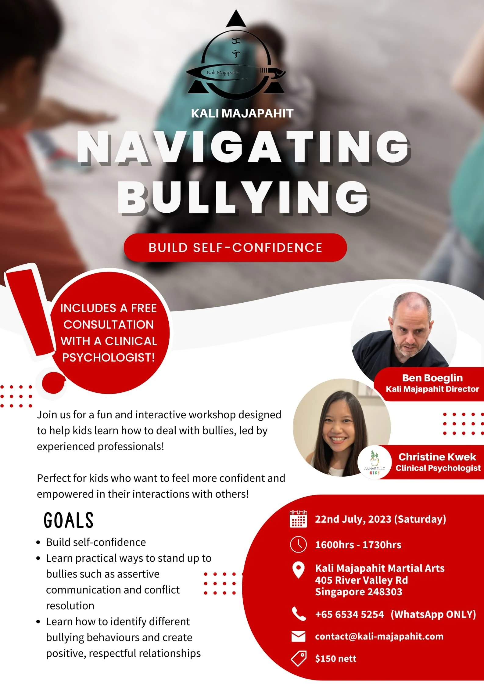 Navigating Bullying - A Workshop for Kids