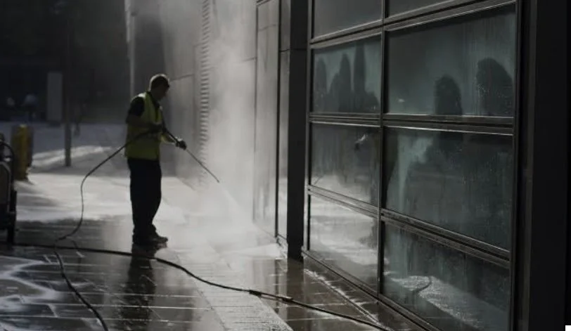 Pressure washing